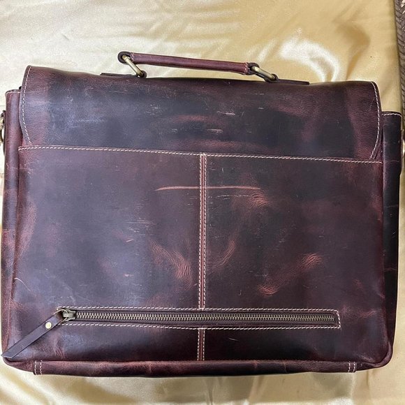 NWT Aaron Leather Goods 1pc bag - Picture 3 of 9